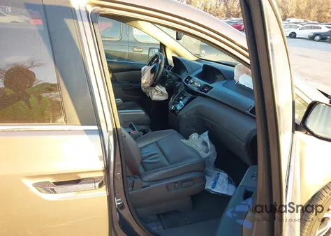 2013 Honda Odyssey Ex-L из США, поврежденный, VIN 5FNRL5H6XDB048035